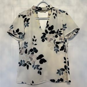 Dynamite Cut-Out Blouse